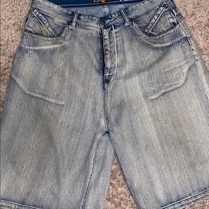 Akademiks Jean Shorts